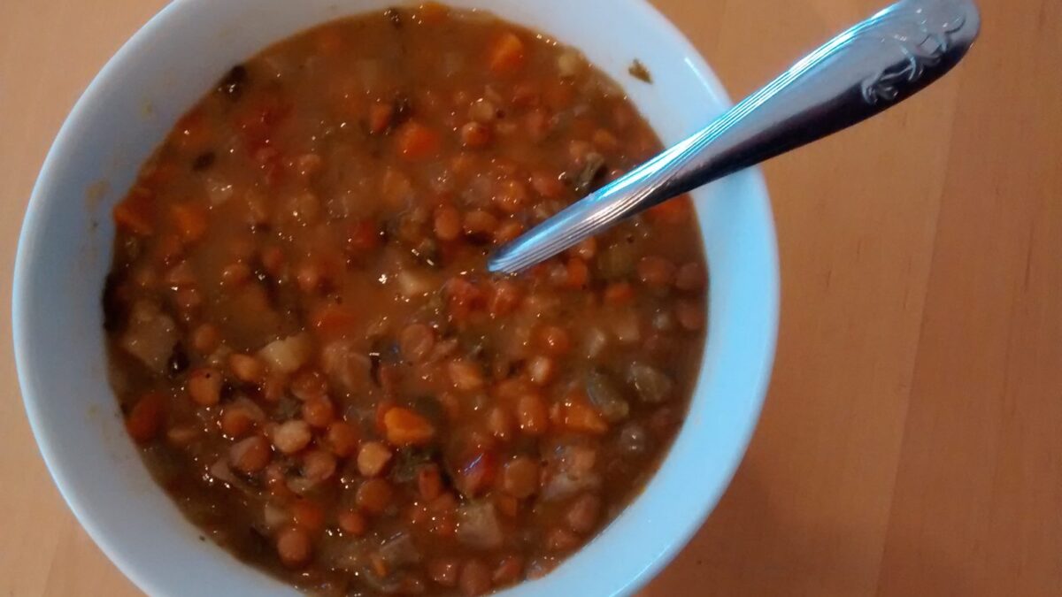 Coconut Curry Lentil Soup