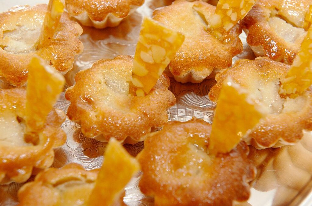 Almond Pear Tartlets