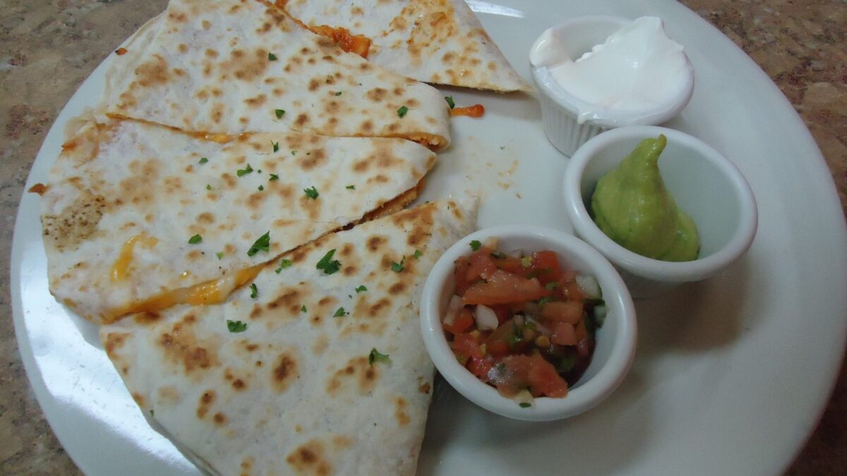 Cheesy Chicken Quesadillas