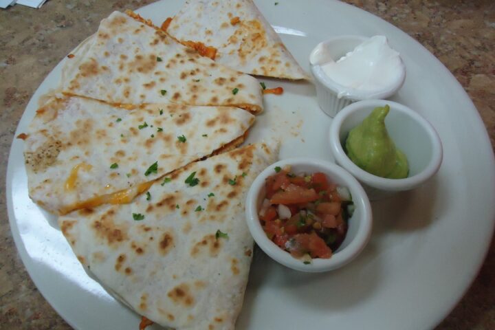 Cheesy Chicken Quesadillas