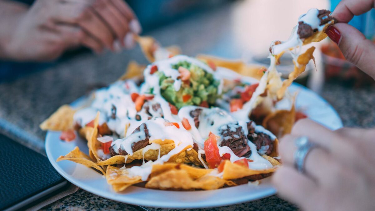 Loaded Beef Nachos