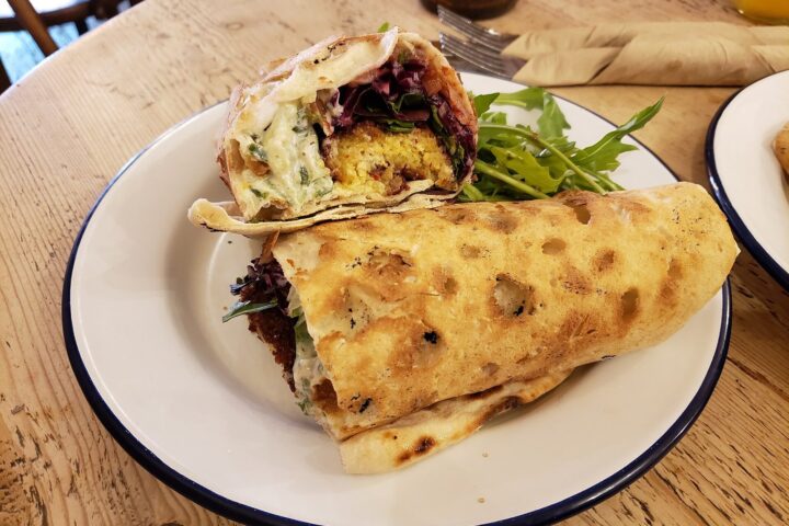 Crispy Falafel Wrap