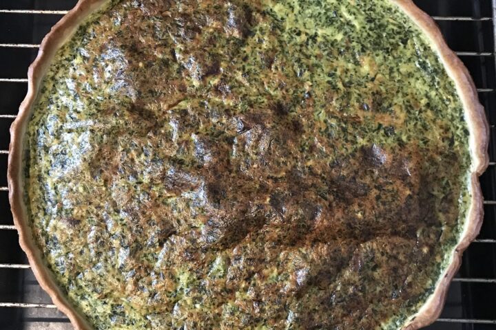 Spinach and Feta Quiche