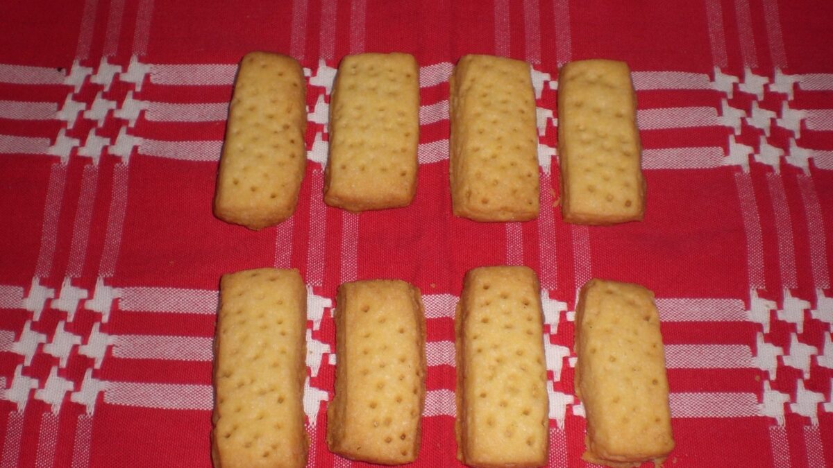 Buttery Shortbread Cookies