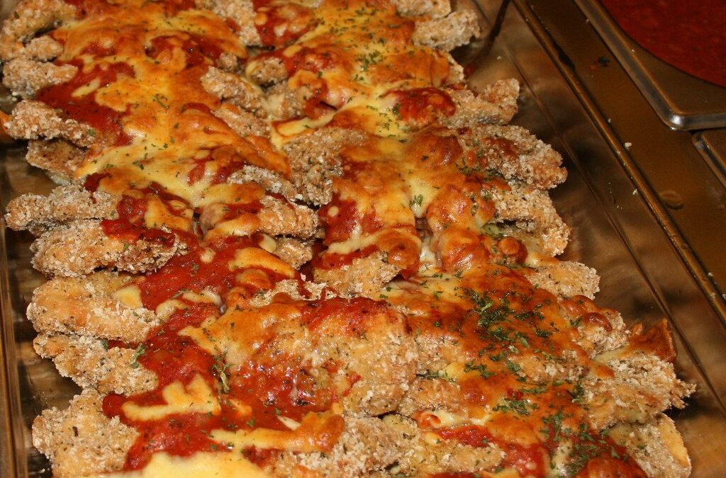 Crispy Baked Chicken Parmesan