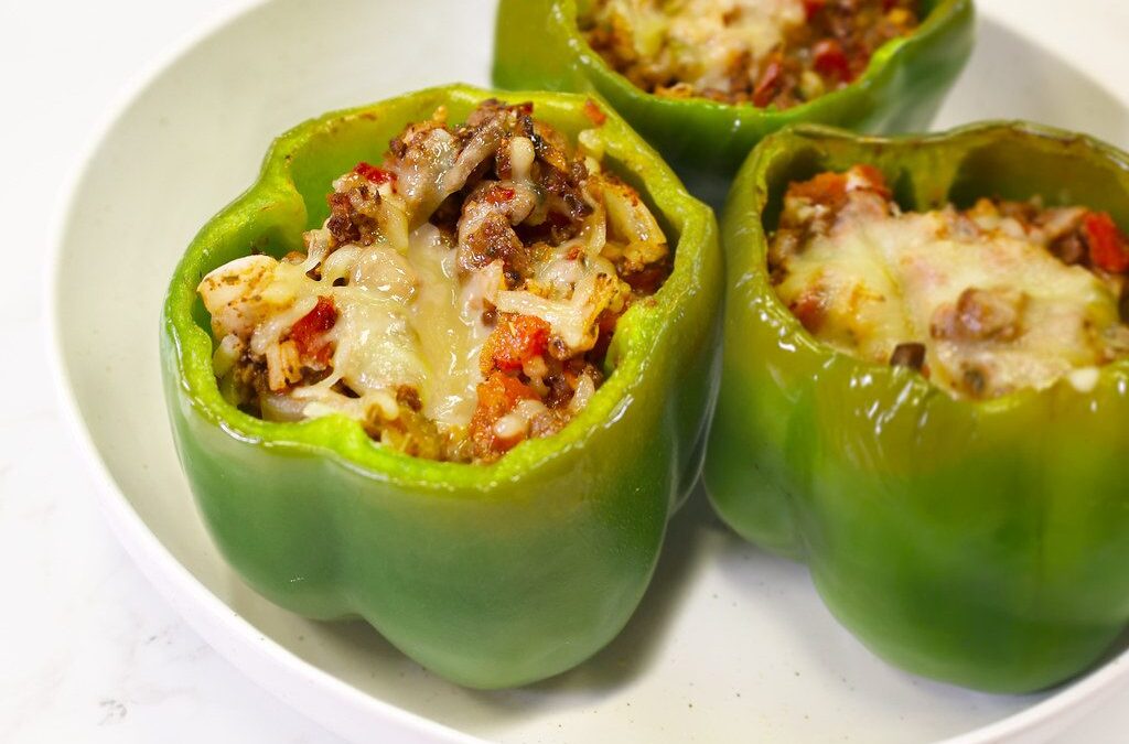 Vegetarian Stuffed Bell Peppers