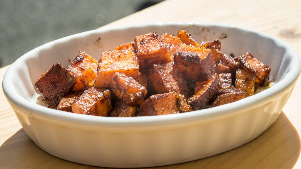 Honey Garlic Glazed Pork Chops with Roasted Potatoes